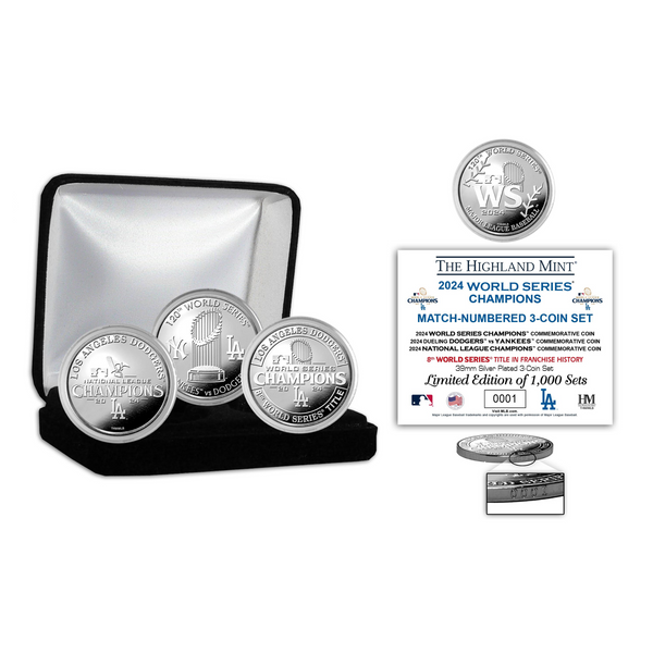 Los Angeles Dodgers Shohei Ohtani Highland Mint Silver Mint Coin