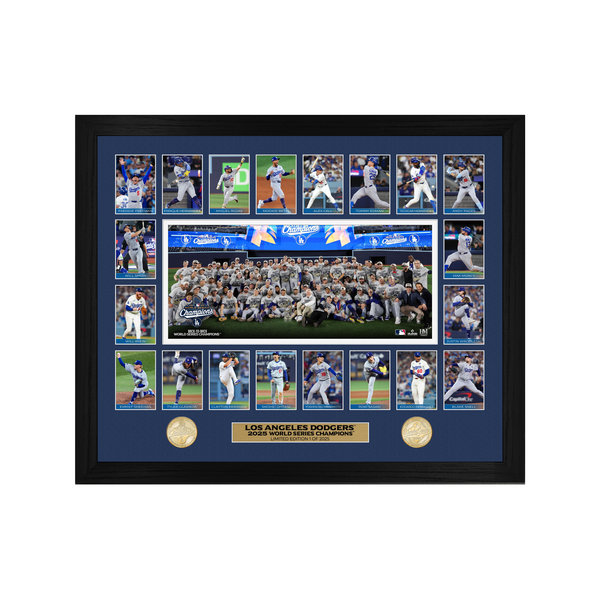 Dodgers 2025 World Series Memorable Moments Photo Mint – Shop LA Times