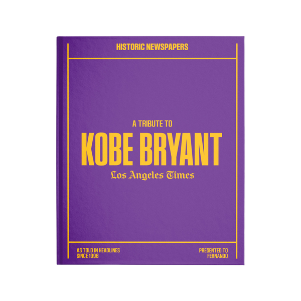 Kobe Bryant Tribute Book – Shop LA Times