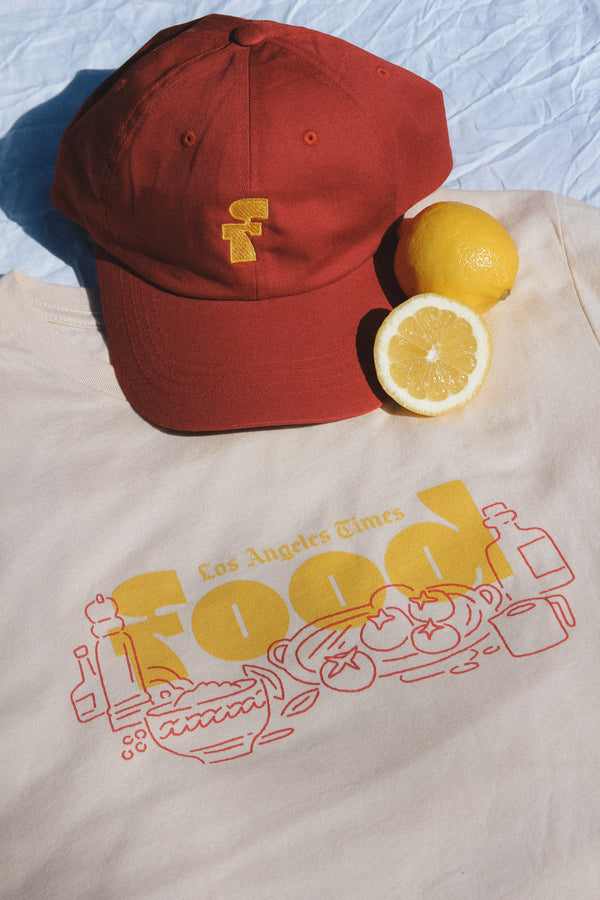 L.A. Times Food Hat in Maroon