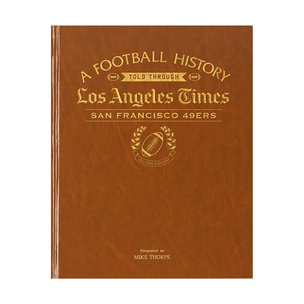 LA Times San Francisco 49ers Newspaper Book – Shop LA Times