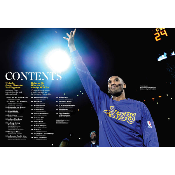 Kobe Bryant Commemorative Magazine