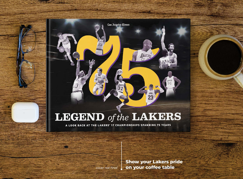 Legend of the Lakers Book: A Look Back at the Lakers’ 17 Championships Spanning 75 years