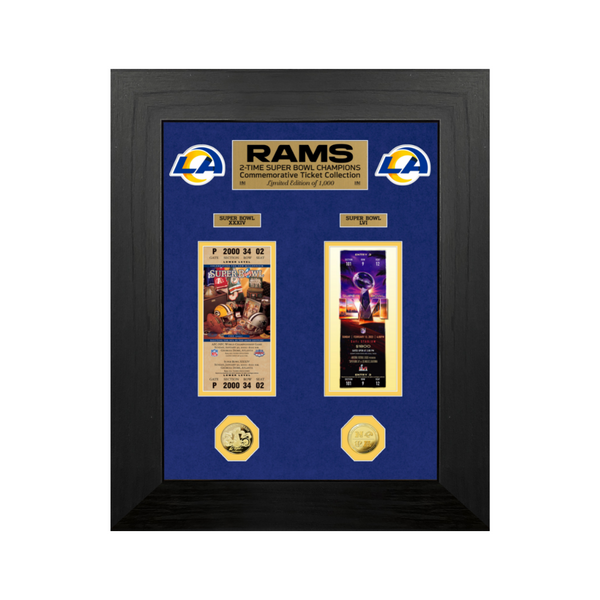 Los Angeles Rams Super Bowl LVI Champions Banner Bronze Coin Photo Min –  Shop LA Times