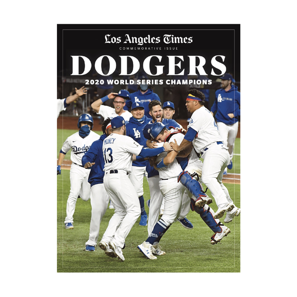 Los Angeles Times Commemorative Issue DODGERS: 2020 World Series Champions:  The Editors of LA Times: 9781547856565: : Books