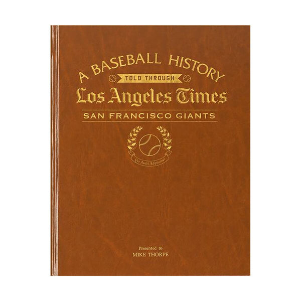 LA Times San Francisco Giants Newspaper Book – Shop LA Times