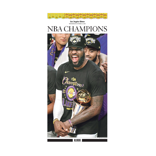 Lakers! What winning the NBA championship meant to each Laker - Los Angeles  Times
