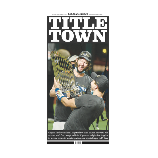 Dodgers Special Section – Shop LA Times