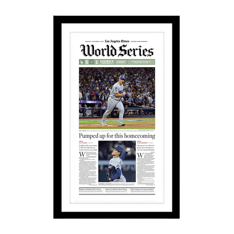 World Series Game 2: 10/27/25 Page Print