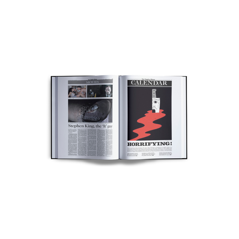 The History of Horror Movies L.A. Times Newspaper Book