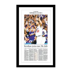 Kershaw Joins 3k Club 7/3/25 Sports Extra Page Print