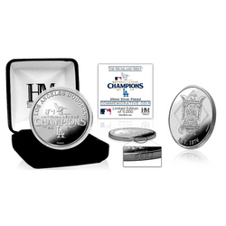 Los Angeles Dodgers 2024 National League Champions Silver Coin