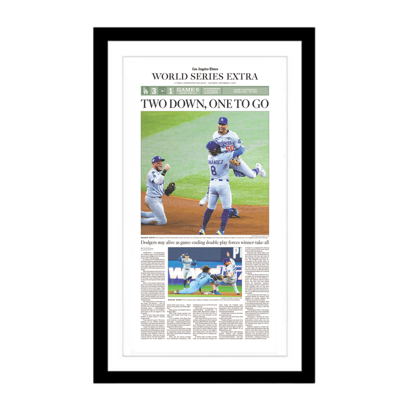 World Series Game 6: 11/1/25 E-Edition Page Print