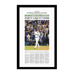 World Series Extra Game 1: 10/26/24 E-Newspaper Page Print