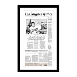 Fernando Valenzuela 10/24/24 Front Page Print