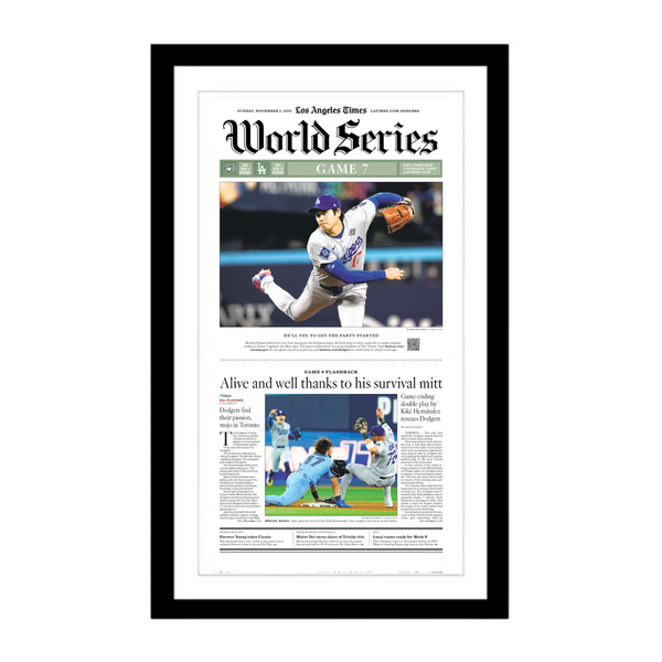 World Series Game 6: 11/2/25 Page Print