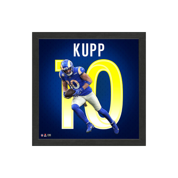 Cooper Kupp Los Angeles Rams NFL Impact Jersey Frame
