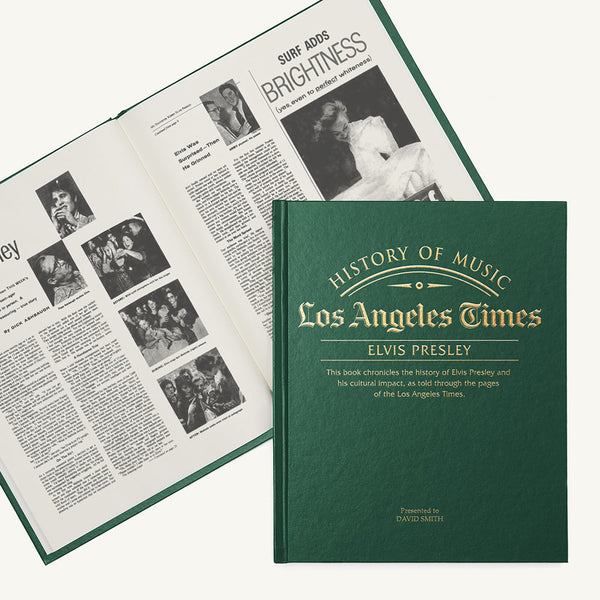 L.A. Times Elvis Presley Newspaper Book