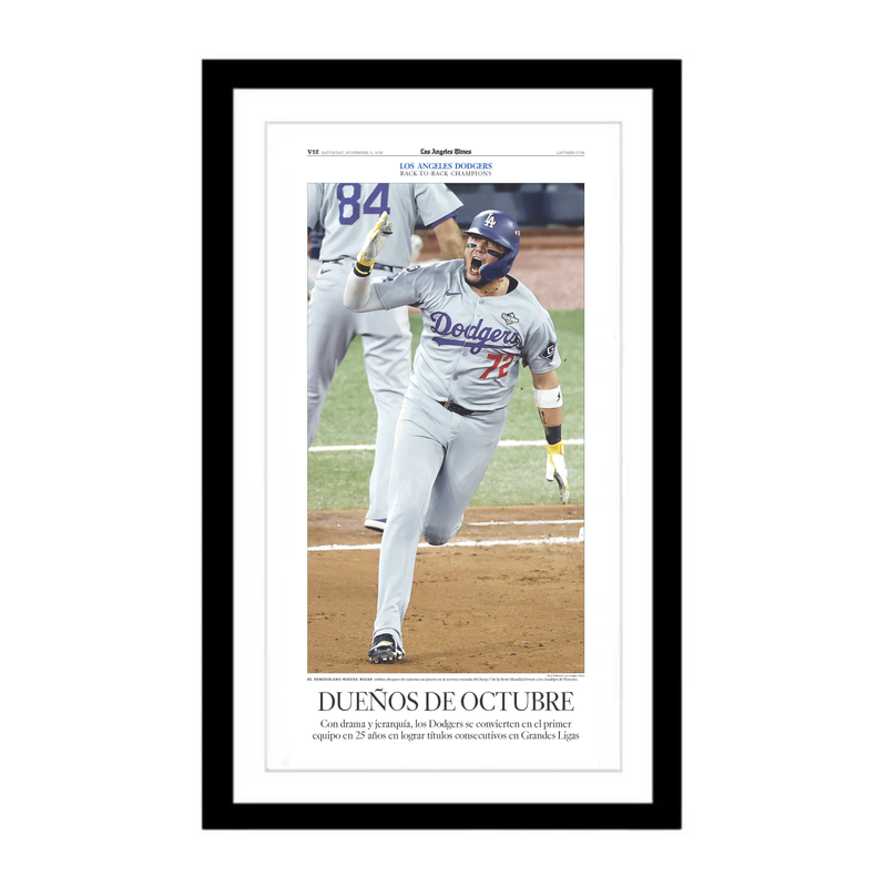 World Series Championship Edition: 11/8/25 Page Print in Spanish
