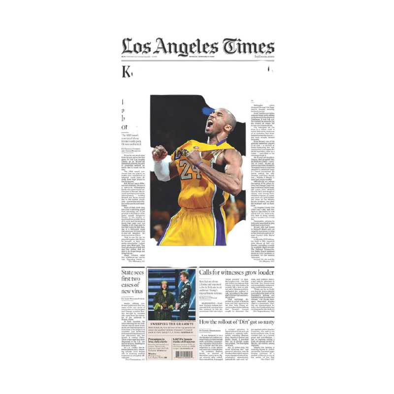 Kobe Bryant Back Issue + Special Section – Shop LA Times