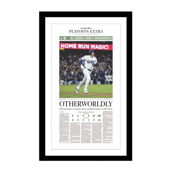 Dodgers Win NLCS and advance to World Series: 10/18/25 E-Edition Page Print