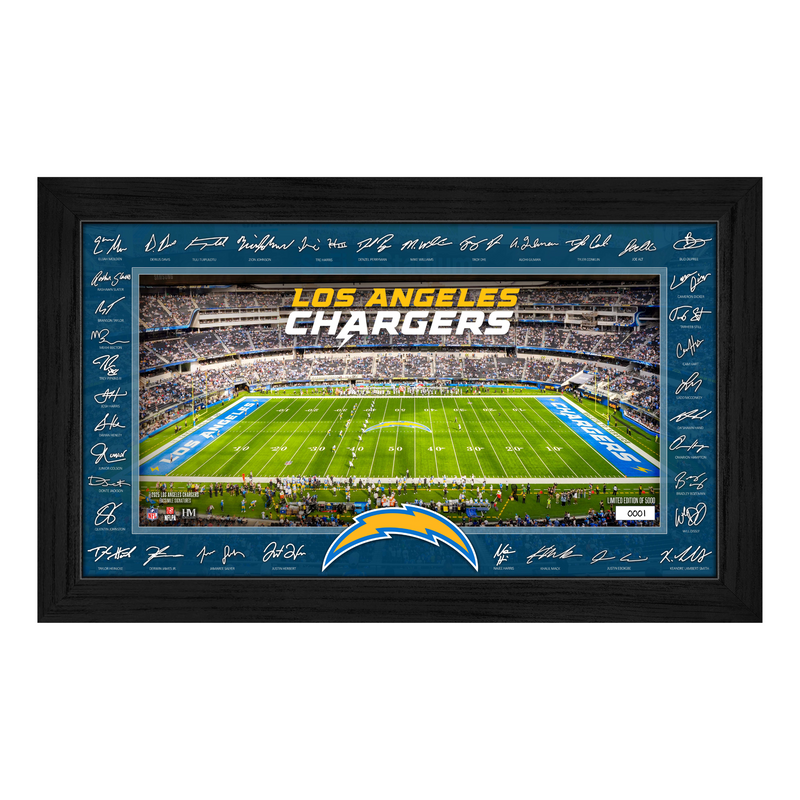 Los Angeles Chargers 2025 NFL Signature Gridiron