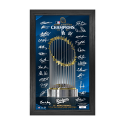 2024 L.A. Dodgers 2024 World Series Champions Trophy Signature 2024 L.A. Dodgers 2024 World Series Champions Trophy Signature