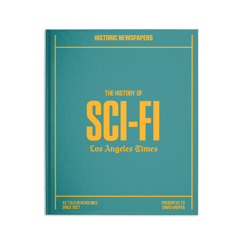 The History of Sci-Fi L.A. Times Newspaper Book