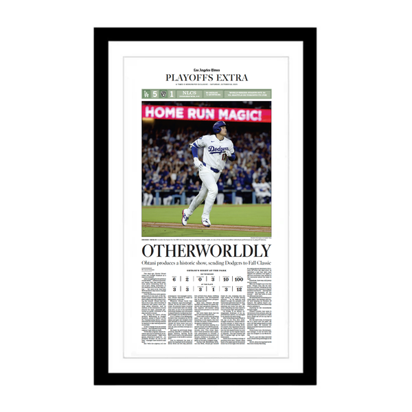 Dodgers Win NLCS and advance to World Series: 10/18/25 E-Edition Page Print