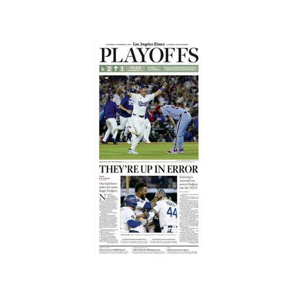 Playoffs: They’re up in error 10/11/25 paper