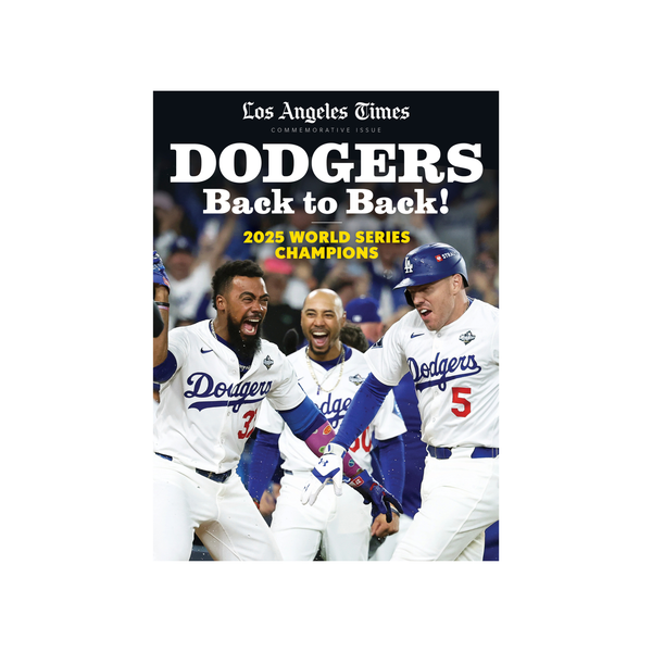 Dodgers Back to Back: 2025 World Series Champions Magazine