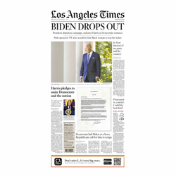 Biden Drops Out 7/22/24 paper