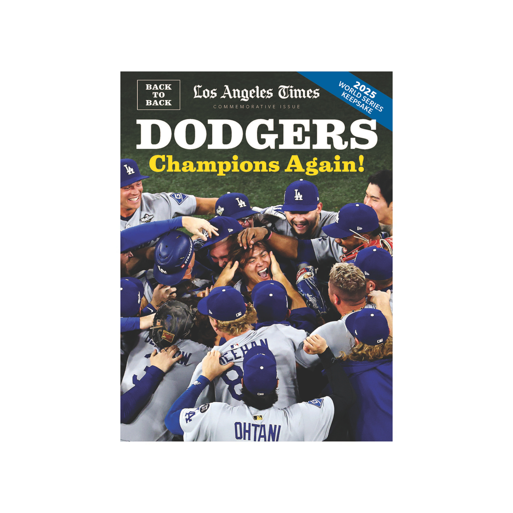 Dodgers Back to Back: 2025 World Series Champions Magazine – Shop