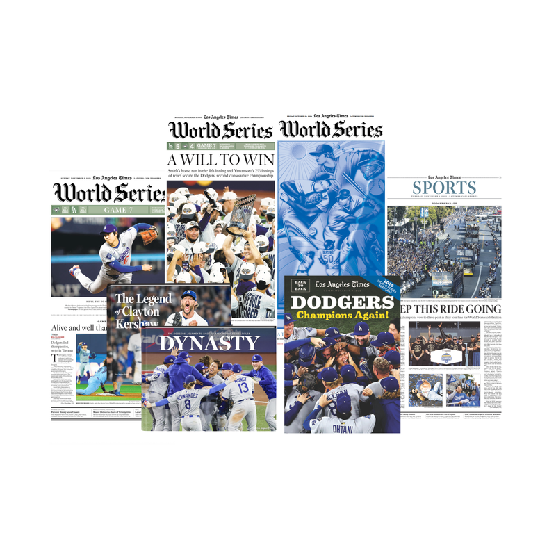 Dodgers World Series Legacy Collection