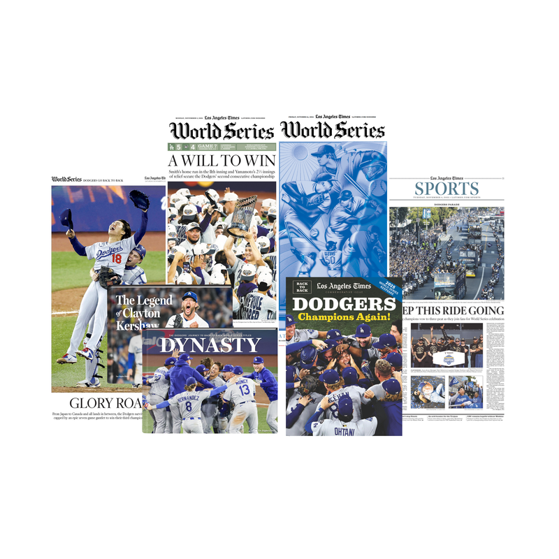 Dodgers World Series Legacy Collection