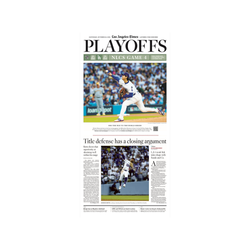 Dodgers Playoffs Game 3: 10/18/25 Paper