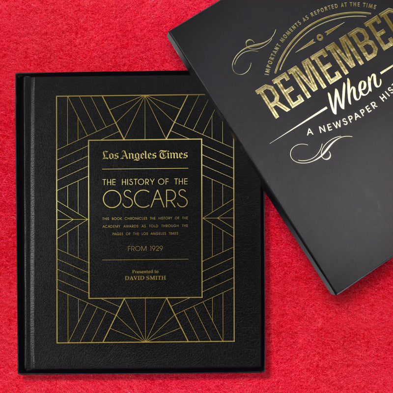 Oscars History Newspaper Book