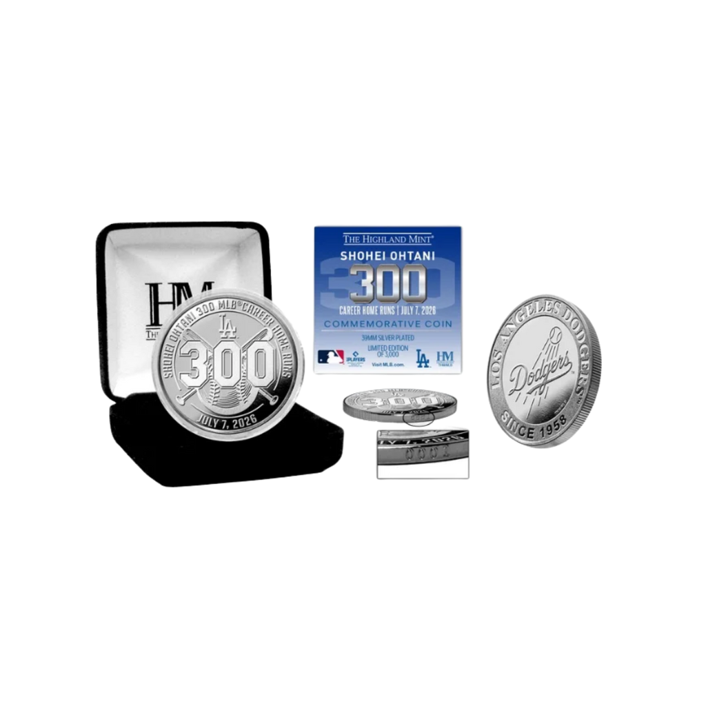 Ohtani 300th Career Home Run Silver Coin – Shop LA Times