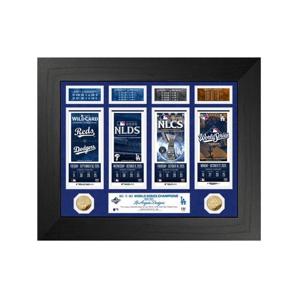 Dodgers 2025 Deluxe Road to the World Series Gold Coin Photo Mint