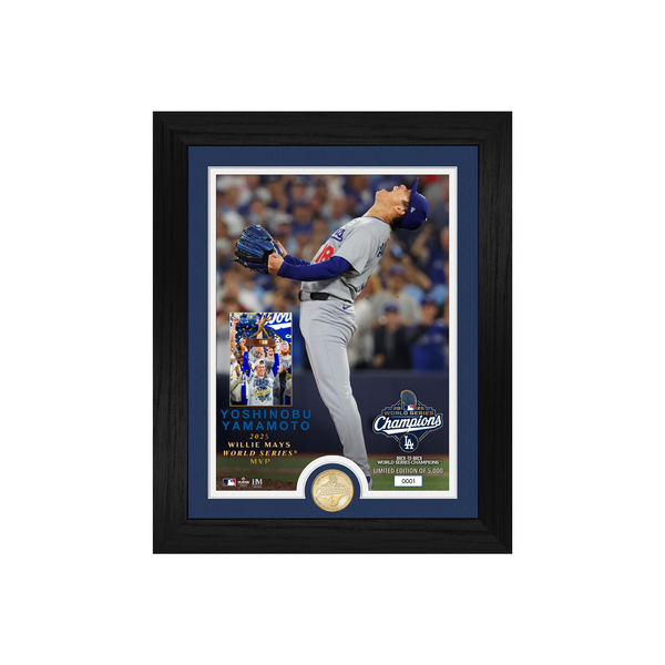 Dodgers 2025 World Series MVP Bronze Coin Photo Mint