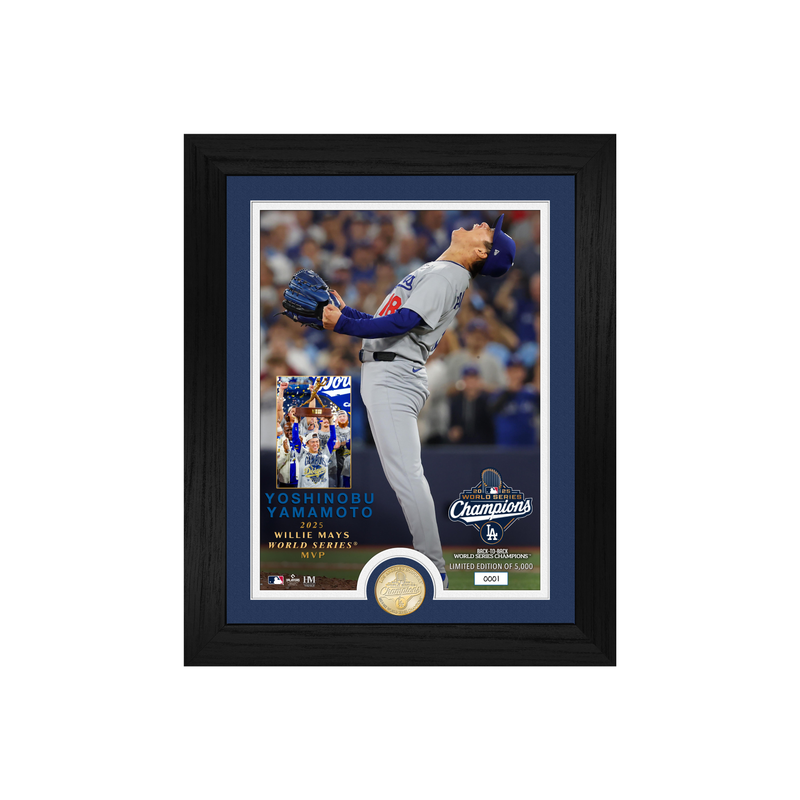 Dodgers 2025 World Series MVP Bronze Coin Photo Mint
