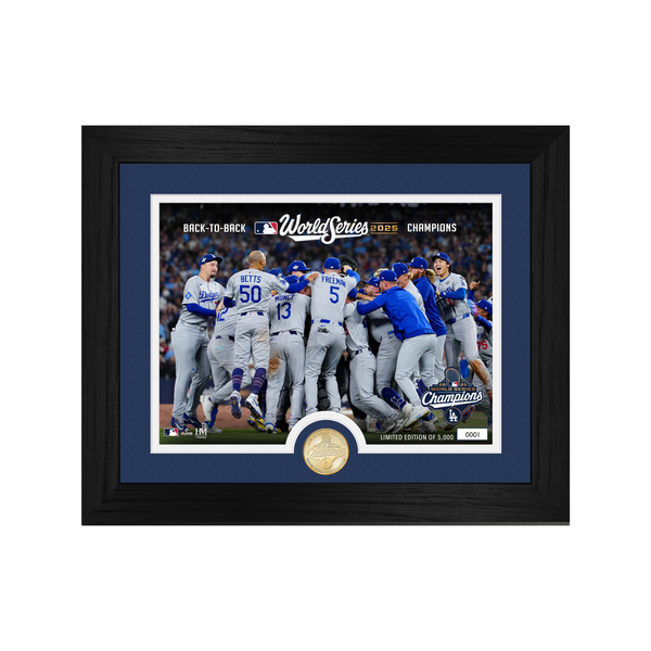 Dodgers 2025 World Series Champions Celebration Bronze Coin Photo Mint