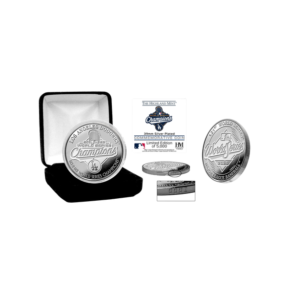 Los Angeles Dodgers 2025 World Series Champions Silver Coin