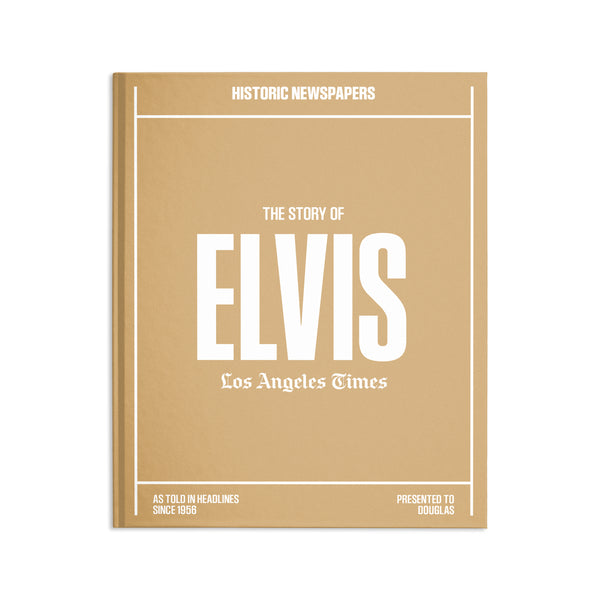 L.A. Times Elvis Presley Newspaper Book