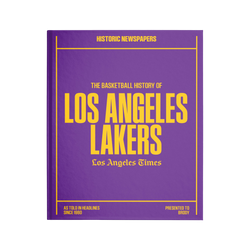 Los Angeles Lakers L.A. Times Newspaper Book – Shop LA Times