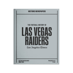 L.A. Times Las Vegas Raiders Newspaper Book