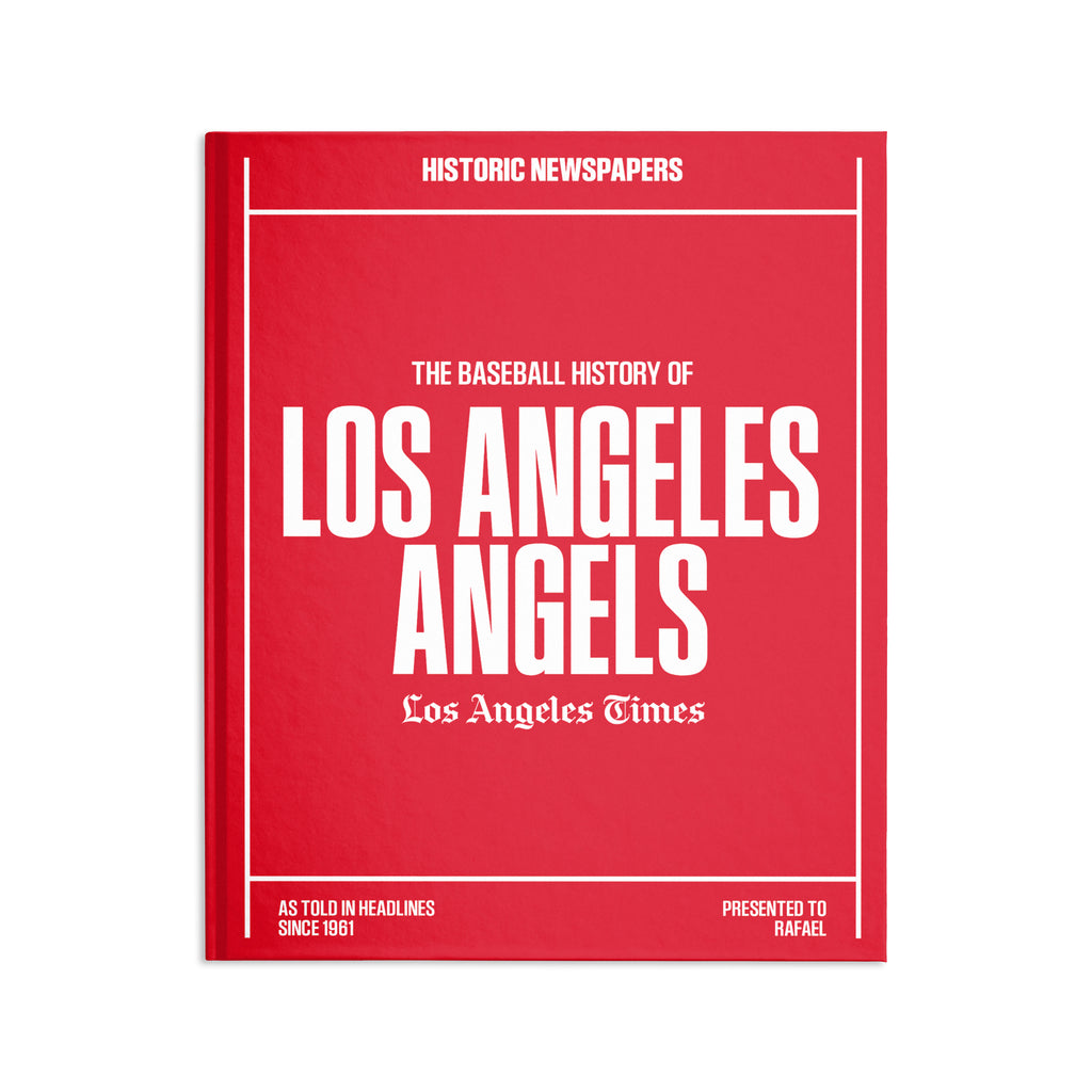 L.A. Times Angels of Anaheim Newspaper Book – Shop LA Times
