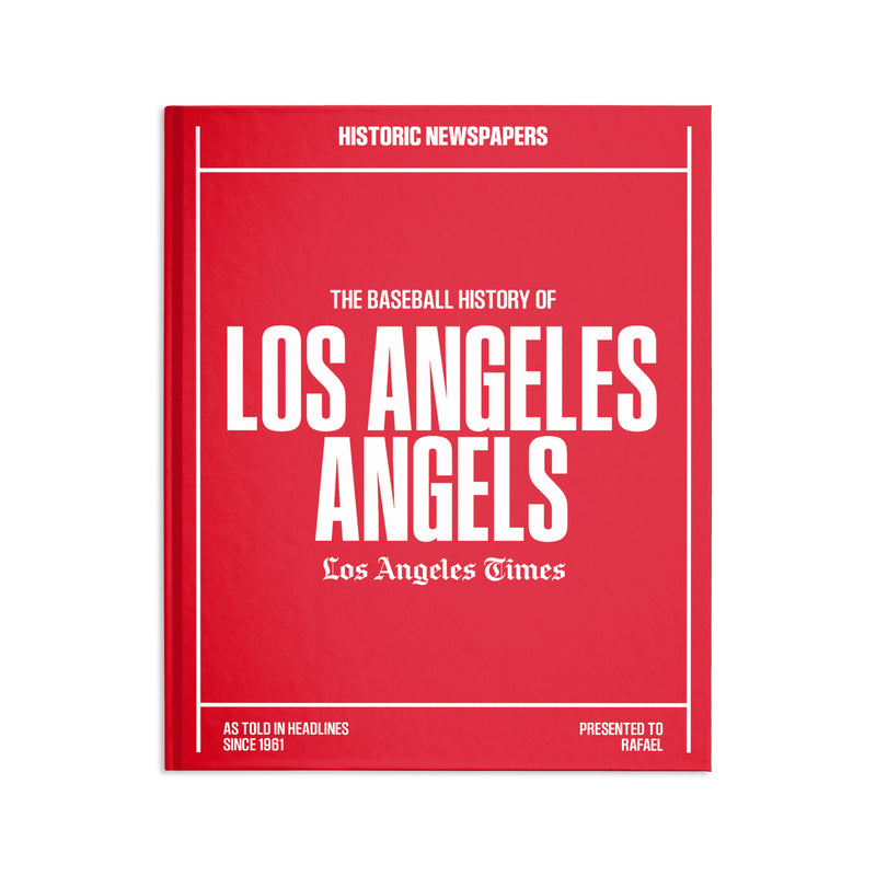 L.A. Times Angels of Anaheim Newspaper Book