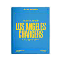 L.A. Times Los Angeles Chargers Newspaper Book