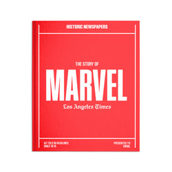 L.A. Times History of Marvel Newspaper Book